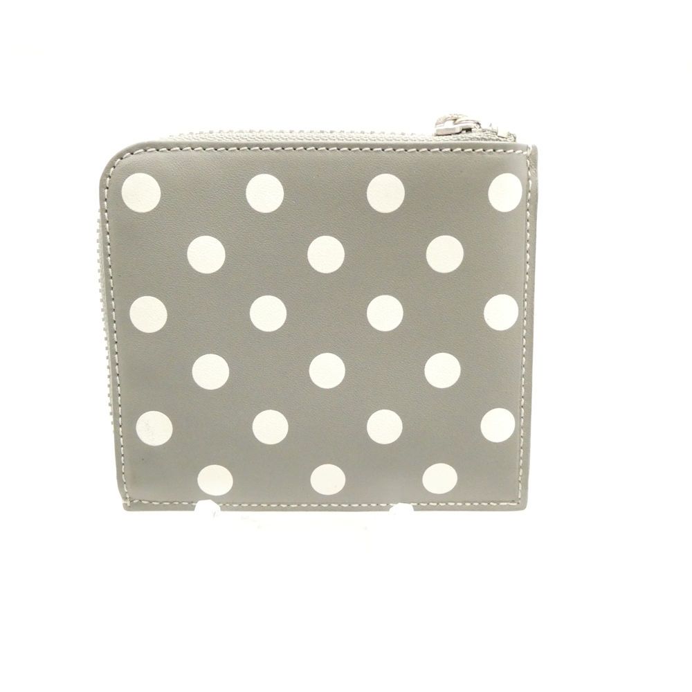 Comme des Garcons コムデギャルソン 財布 コンパクト ミニ L字ファスナー ドット AM7339