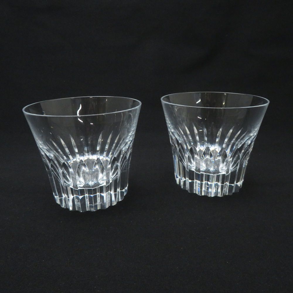 ♥ Baccarat バカラ クリスタ 2025年 タンブラー 2点 クリスタル ペア ロックグラス オールドファッション SU13277U2