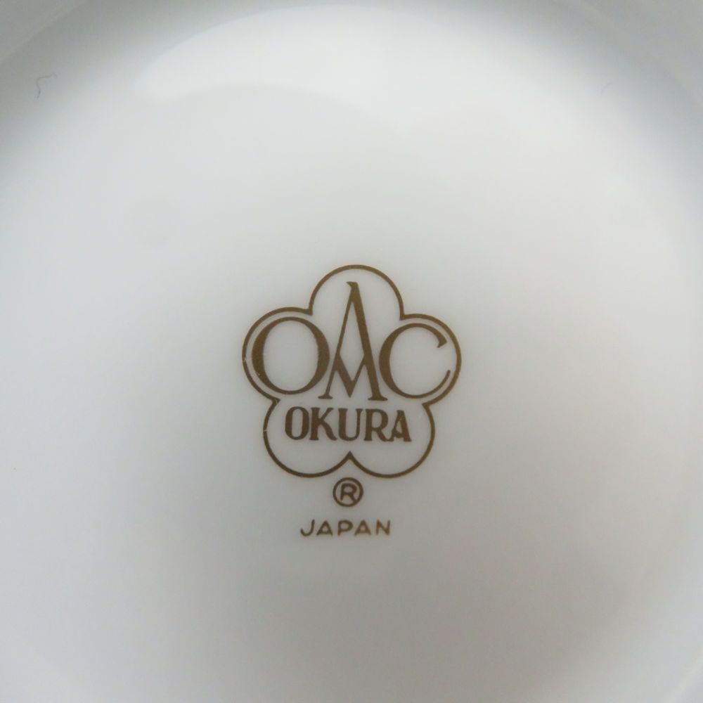 OKURA 大倉陶園 片葉金蝕 ティーポット 小 幅20cm 茶器 ゴールド×ホワイト SC9303E1 WWW_SKLAD-KIRPICHA_RU