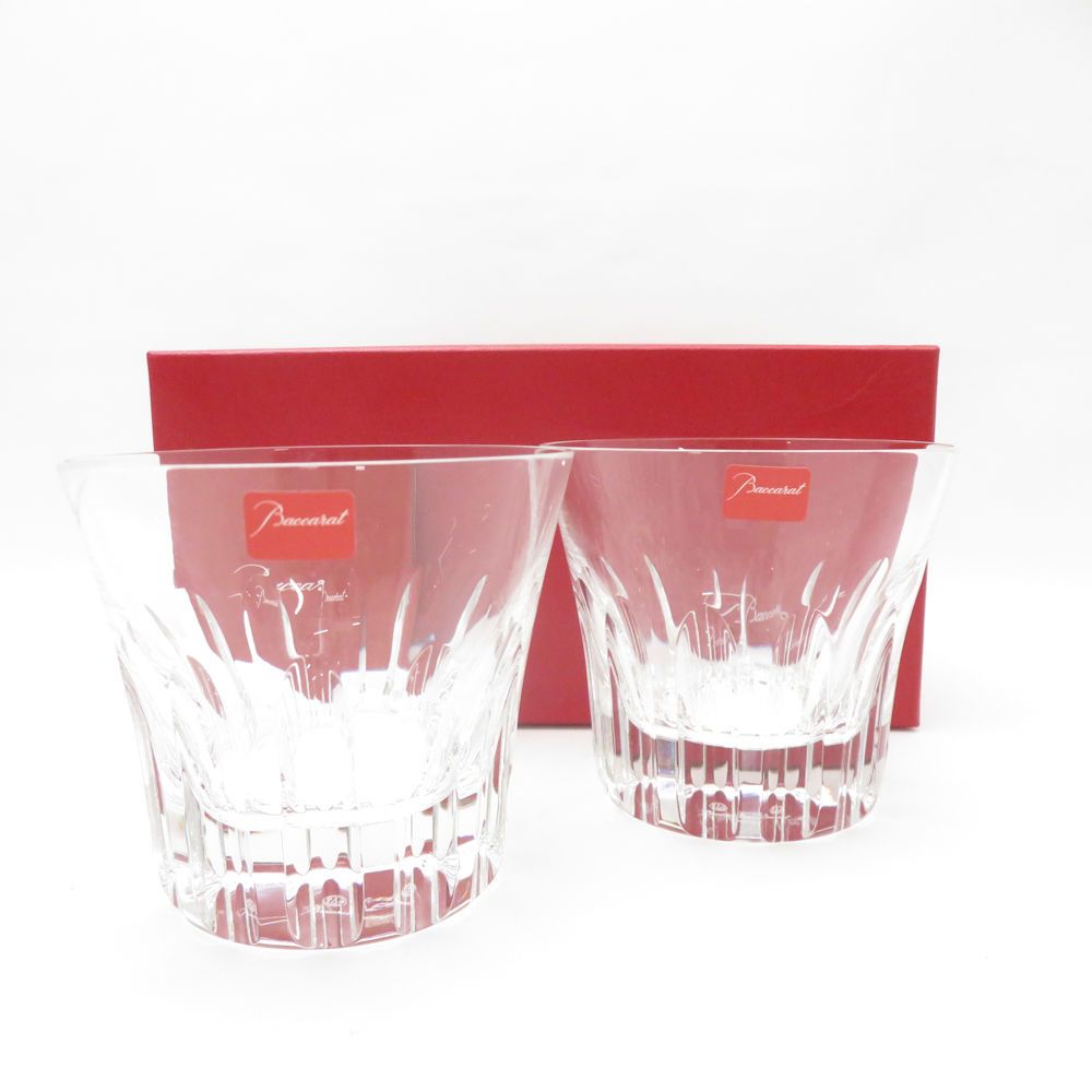 ♥ Baccarat バカラ エトナ タンブラー 2点 クリスタル ペア ロックグラス オールドファッション SU13275E1