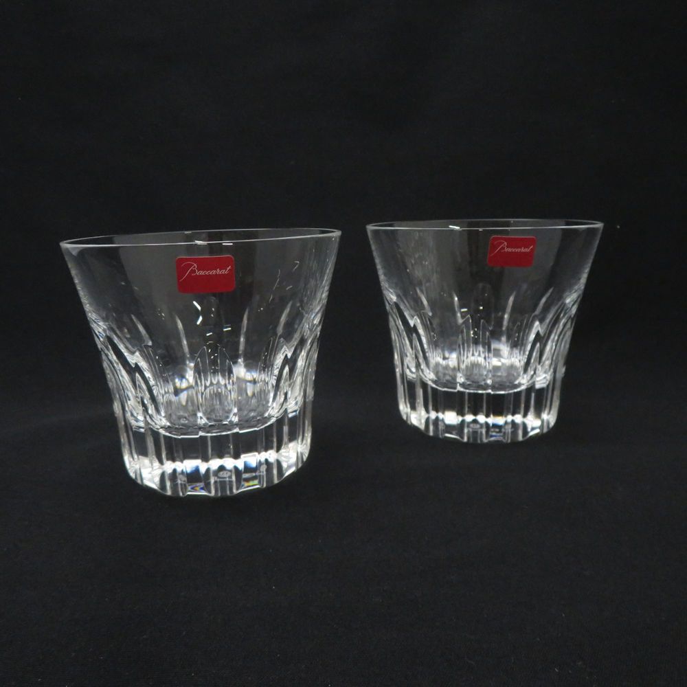♥ Baccarat バカラ エトナ タンブラー 2点 クリスタル ペア ロックグラス オールドファッション SU13275E1