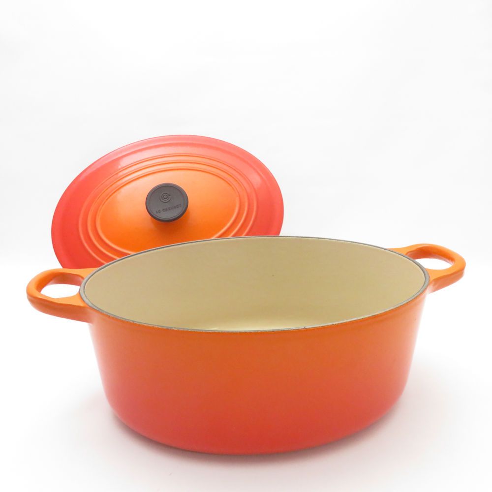 Le Creuset ルクルーゼ シグニチャー ココットオーバル 両手鍋 25cm SU13276E1