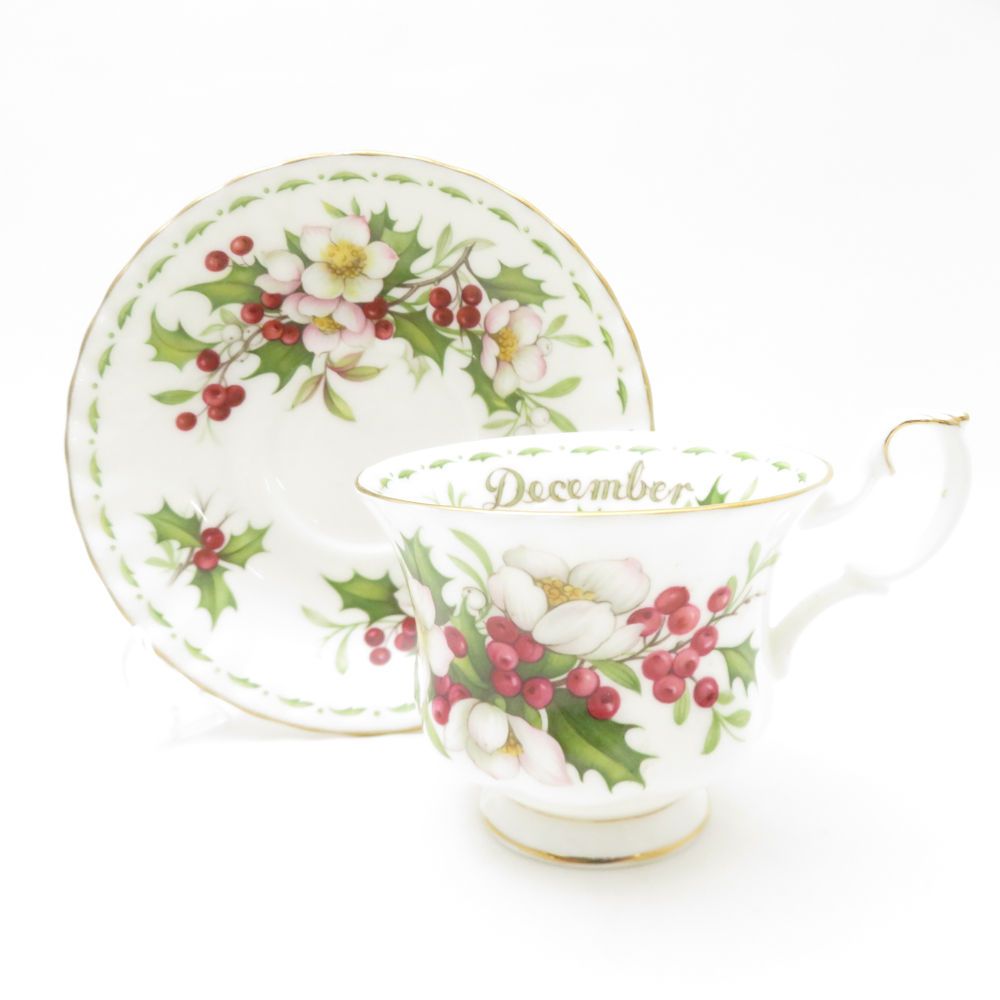 ROYAL ALBERT ロイヤルアルバート フラワーオブザマンス December 12月