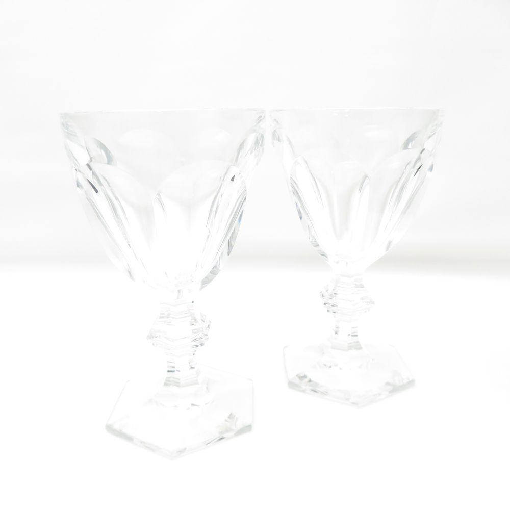 Baccarat バカラ アルクール ワイングラス 2客 クリスタル ペア XL エクストララージ H15 ゴブレット SU13264F2