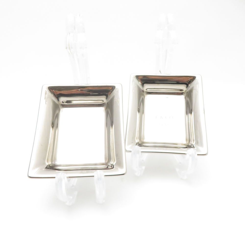 値下げ！ティファニー 小皿セット メタリック ヴィド ポシェ セット ポーセリン 値下げ！ティファニー 小皿セット メタリック ヴィド ポシェ セット