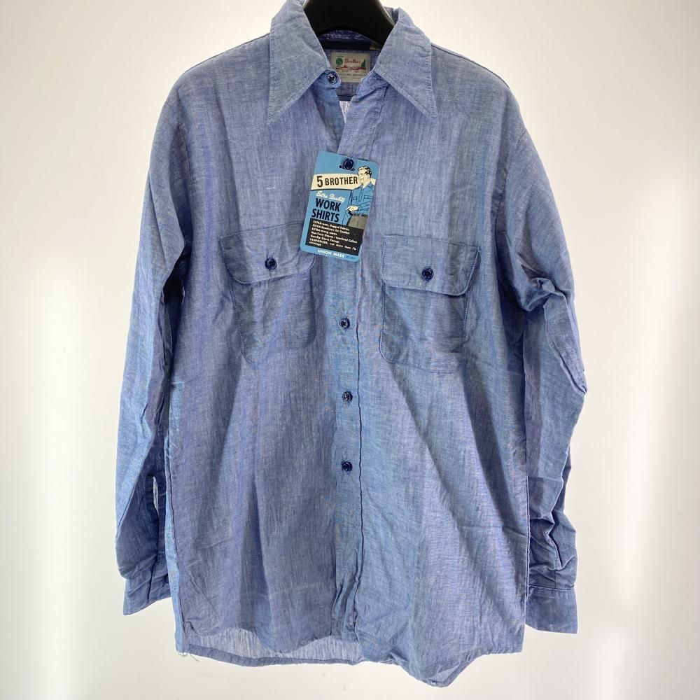 70s FIVE BROTHER ファイブブラザー ネルシャツ 4XL