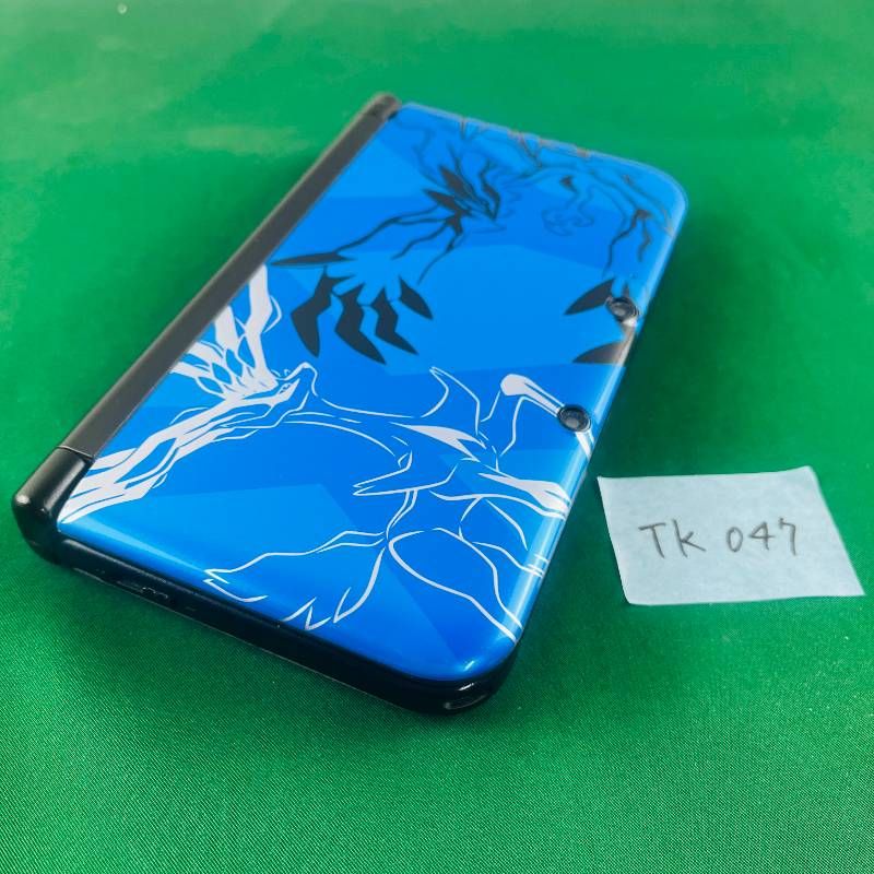 TK047 モデル Nintendo 3DSLL ポケットモンスター Xパック ゼルネアスイベルタル ブルー 本体 コード付き 任天堂 ニンテンドー DS 3DS ポケモン ポケットモンスター コラボ商品 オリジナルデザイン UP786_INFO