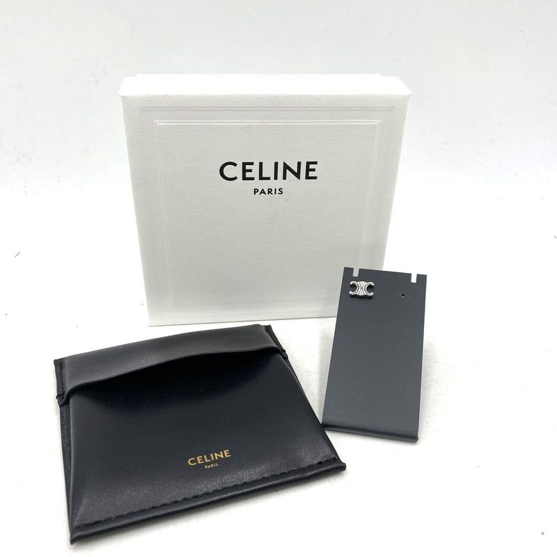 品 CELINE セリーヌ UTT4274 トリオンフ ピアス 182-251028-as-04-izu