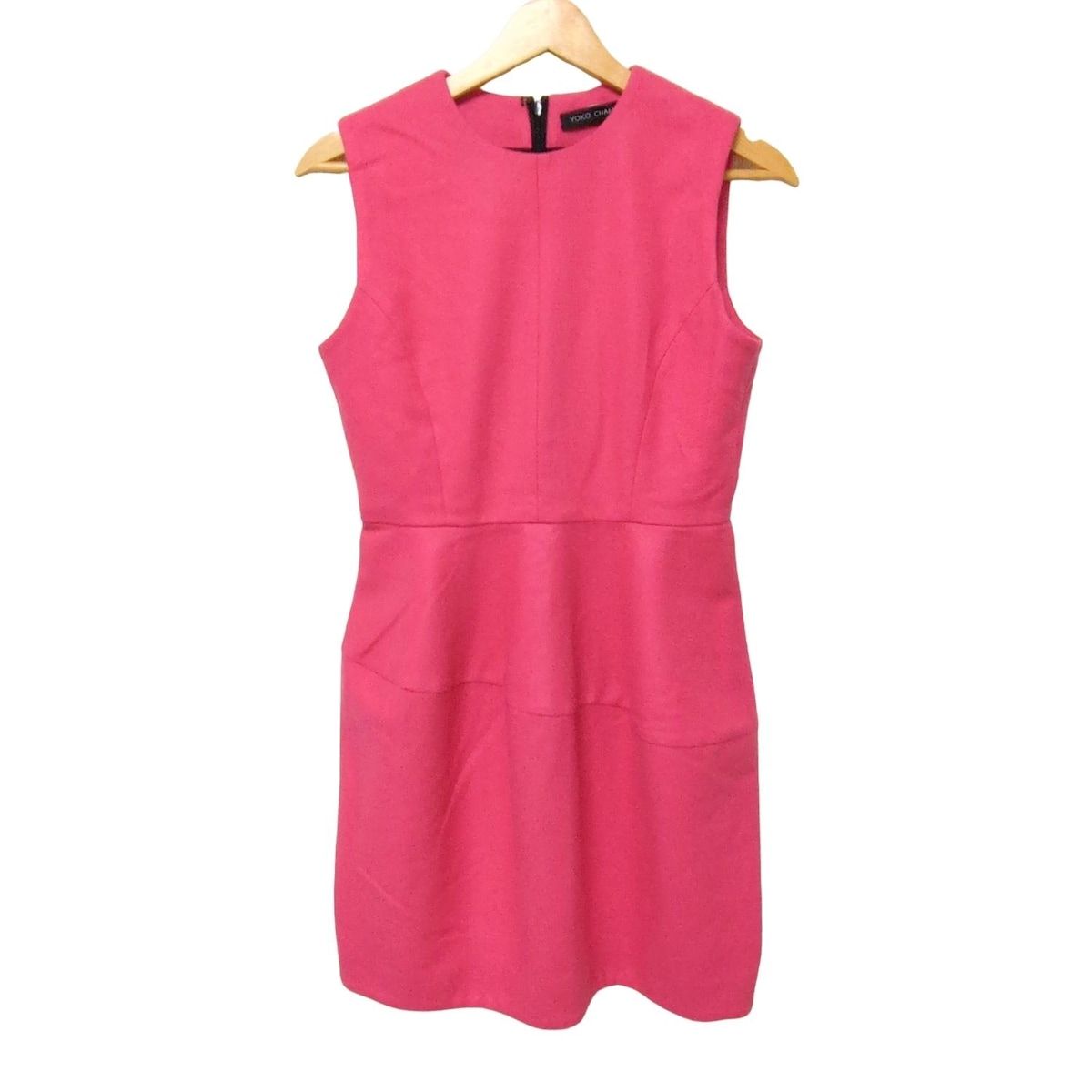 YOKO CHAN ヨーコチャン☆パールノースリーブワンピース 40 ピンク YOKO CHAN(ヨーコ チャン) ワンピース サイズ38 M レディース美品