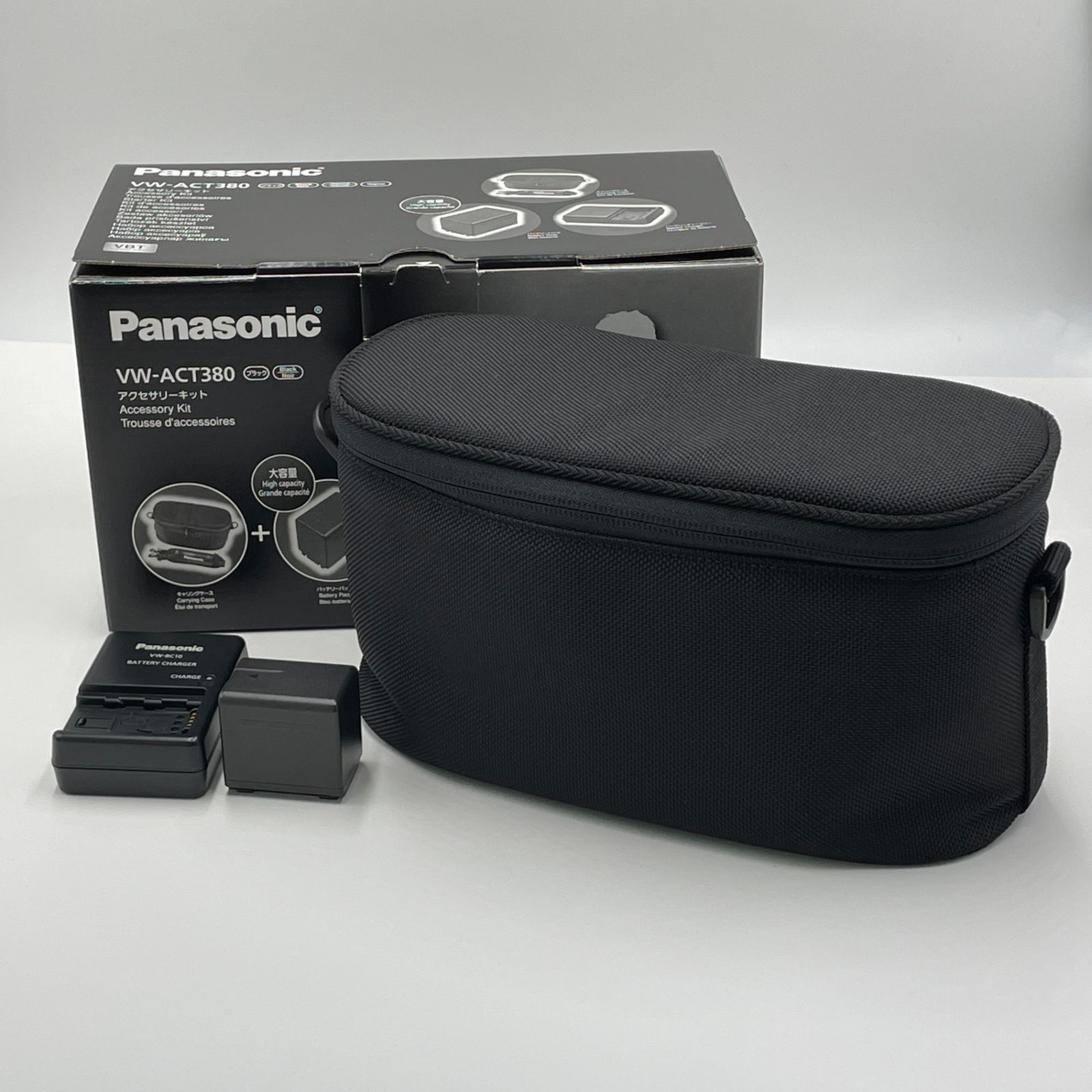Panasonic ビデオカメラ用アクセサリーキット VW-ACT380 付属品完備 C4865-80
