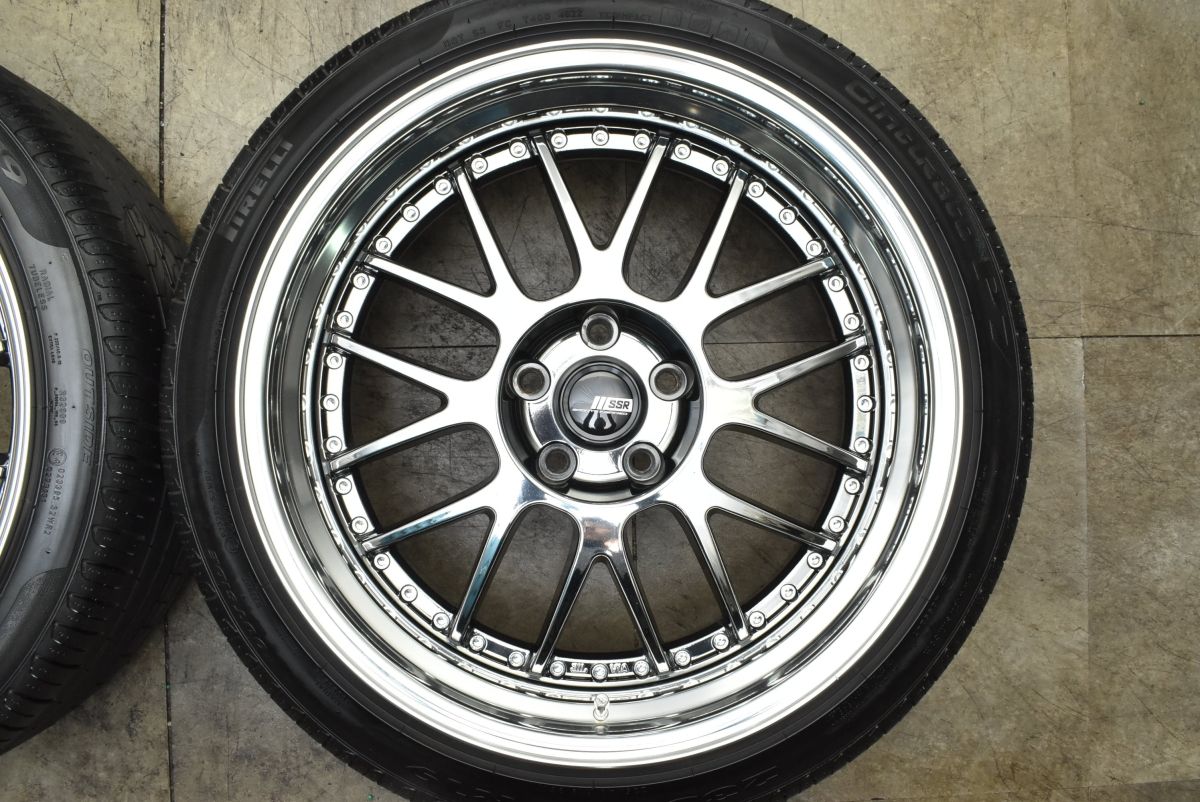 カスタム用に SSR プロフェッサー MS1 19in 9J 24 PCD114.3 ピレリ チントゥラート P7 235|40R19 レクサス GS RC カムリ クラウン FFCRYSTALESIA_COM