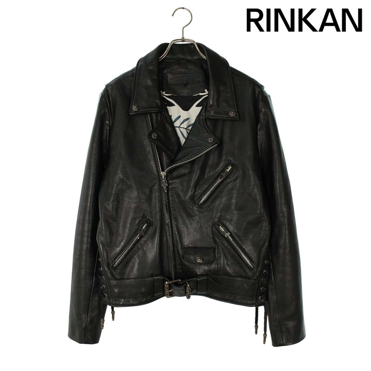 HERMES ジャケット クロムハーツ JJ DEAN HERMES/JJディーン 裏地エルメスダガージップ