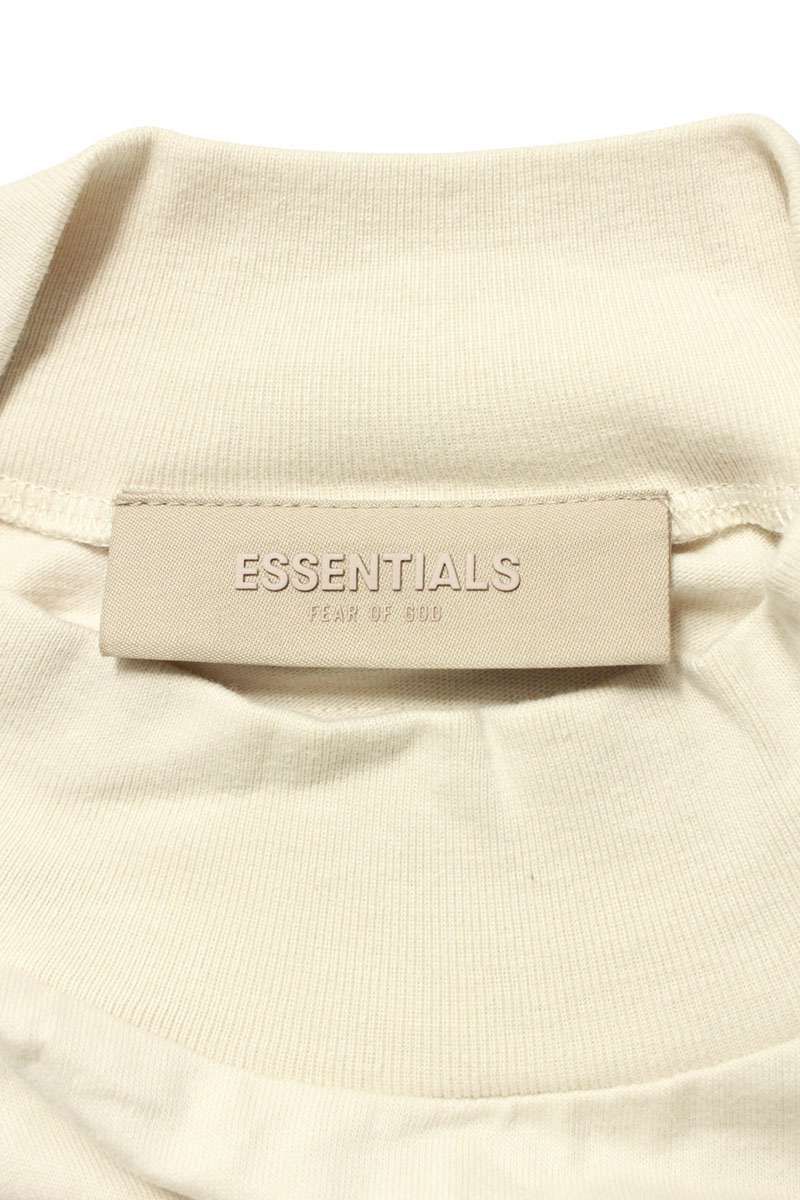 フォグ ESSENTIALS フロントラバーロゴモックネック長袖カットソー メンズ M 七分 長袖カットソー トップス メンズ