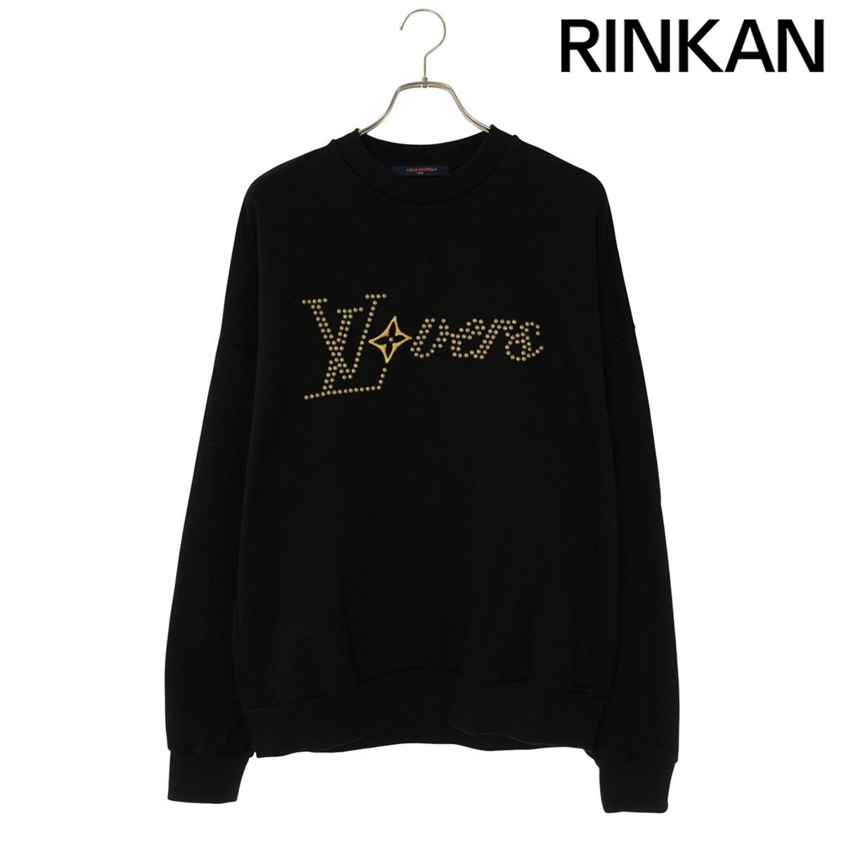 ルイヴィトン 24AW RM242MQ FWC HQY88W コットンシグネチャークルーネックスウェット メンズ M