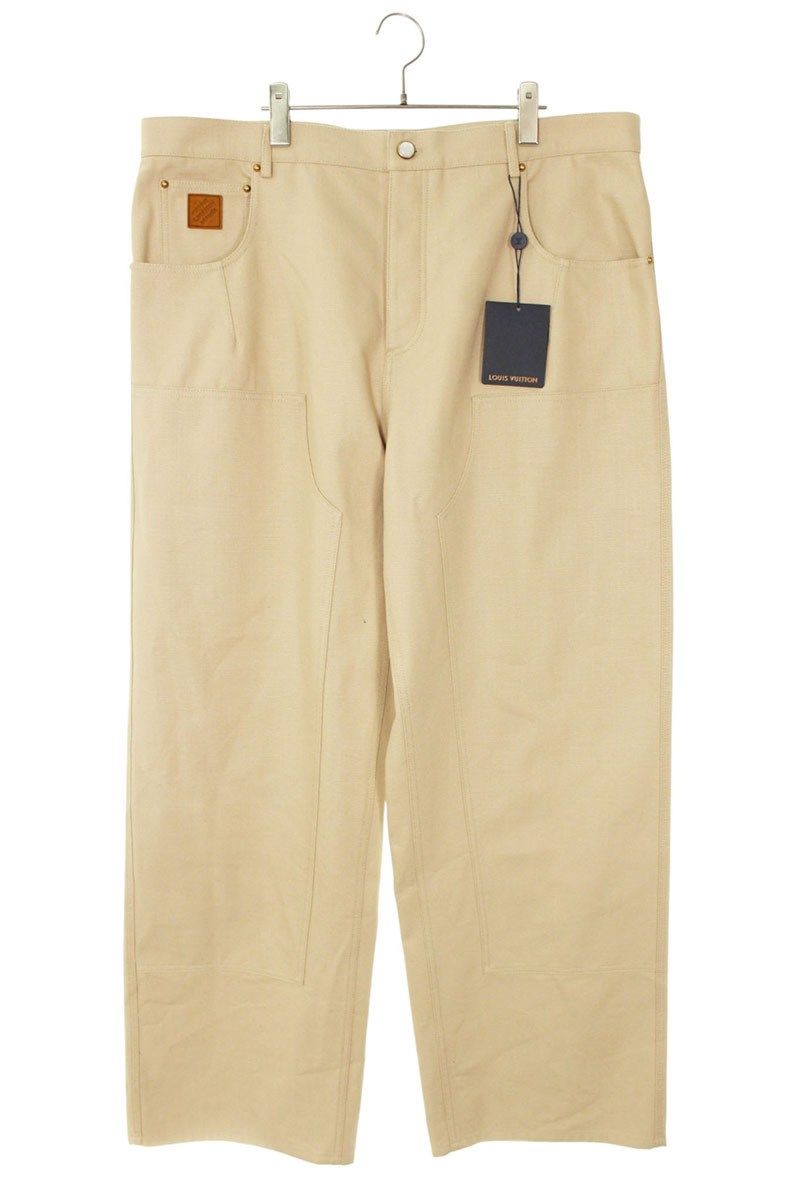 ルイヴィトン 25 AW RM 252 M LPJ HTP 71 W ダブルニーペインターワークロングパンツ メンズ 60