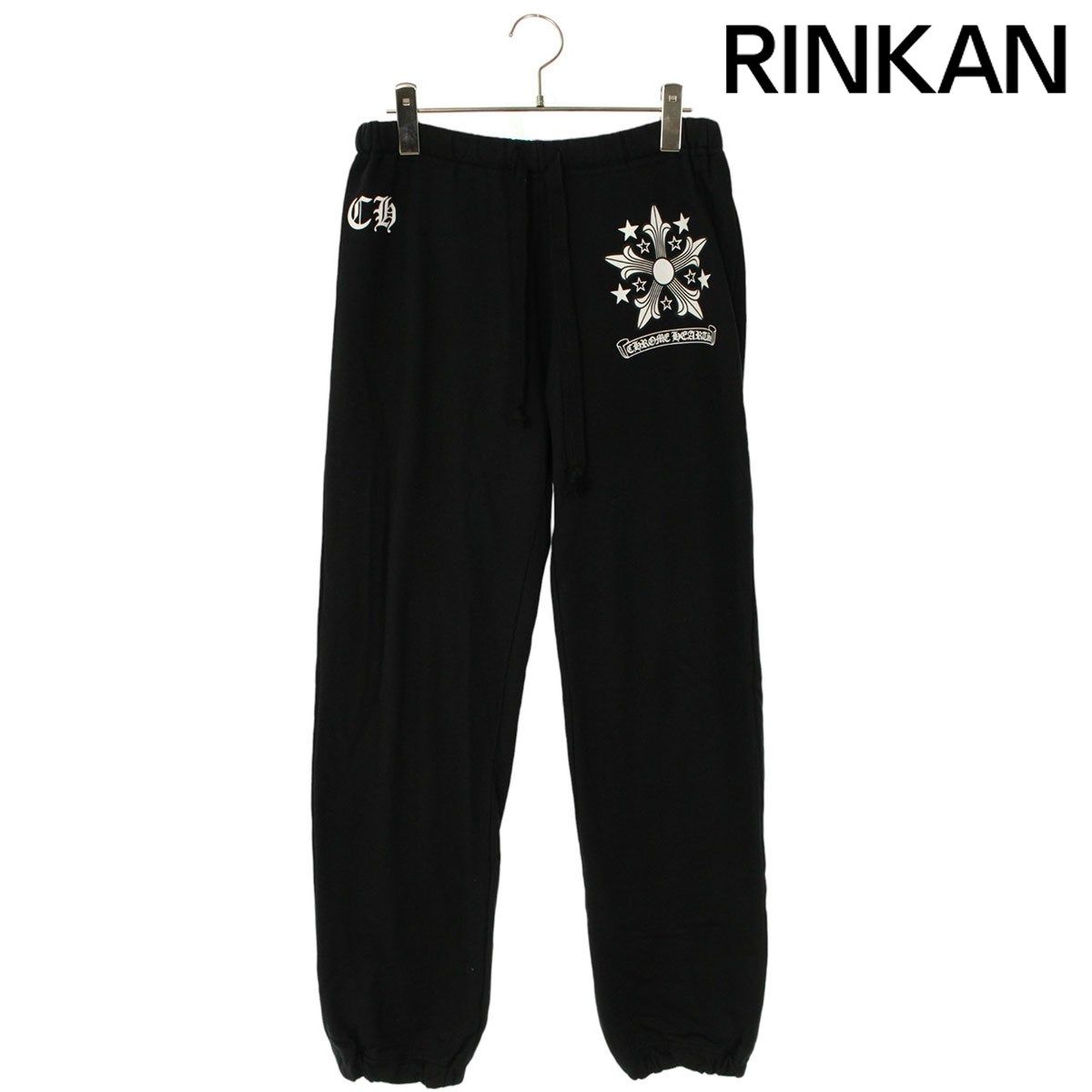 クロムハーツ SWEAT PANTS フロントスタープリントスウェットロングパンツ メンズ M