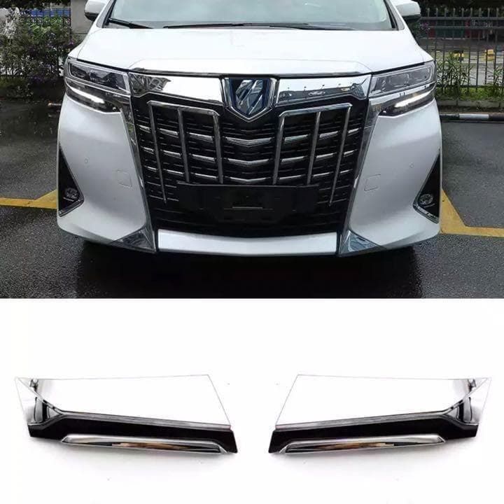 アルファード 30系後期　グリル ガーニッシュ メッキ　新品未使用 アルファード グリル ガーニッシュ ALPHARD 30系 後期 メッキ グリル