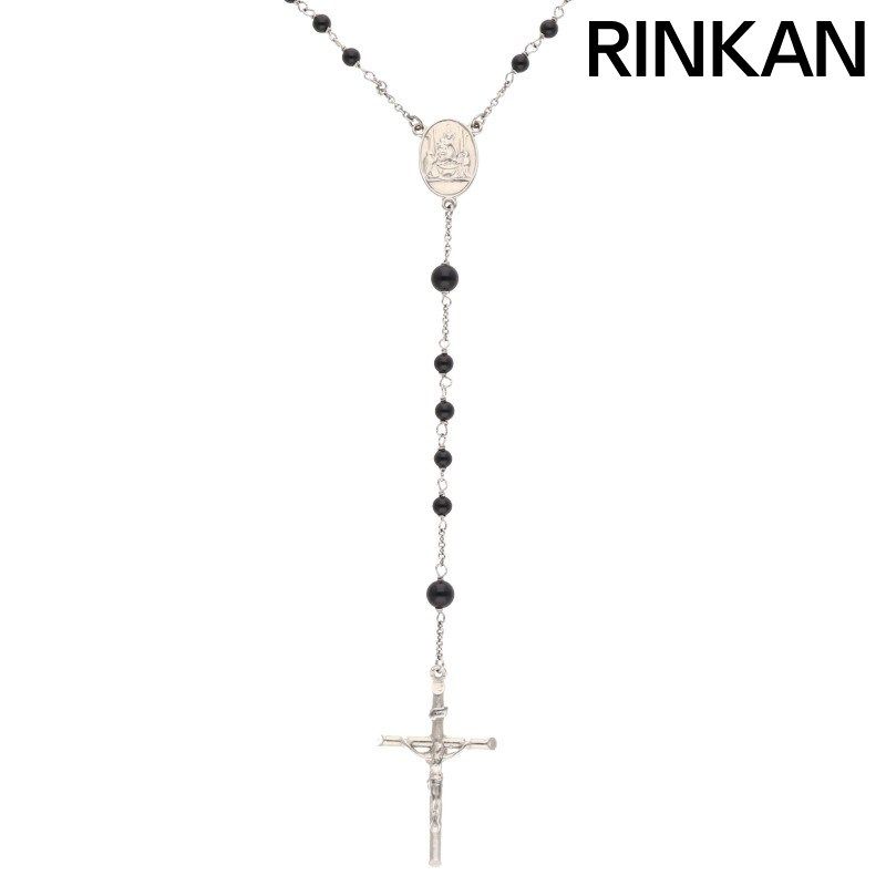 ドルチェアンドガッバーナ ロザリオチェーンビーズネックレス メンズ