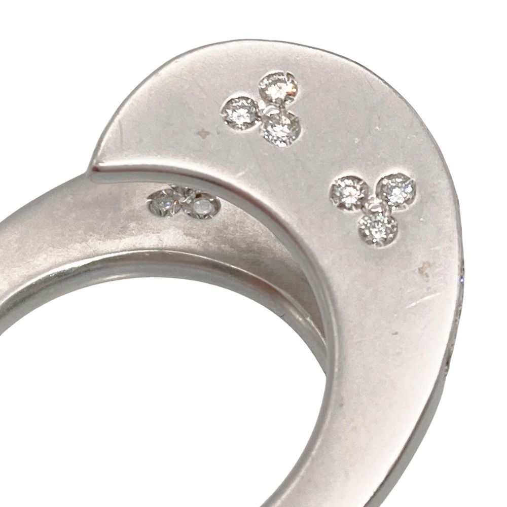 美品　ポンテヴェキオ　パヴェリング ポンテヴェキオ Ponte Vecchio パヴェ リング 指輪 ダイヤモンド 0.65