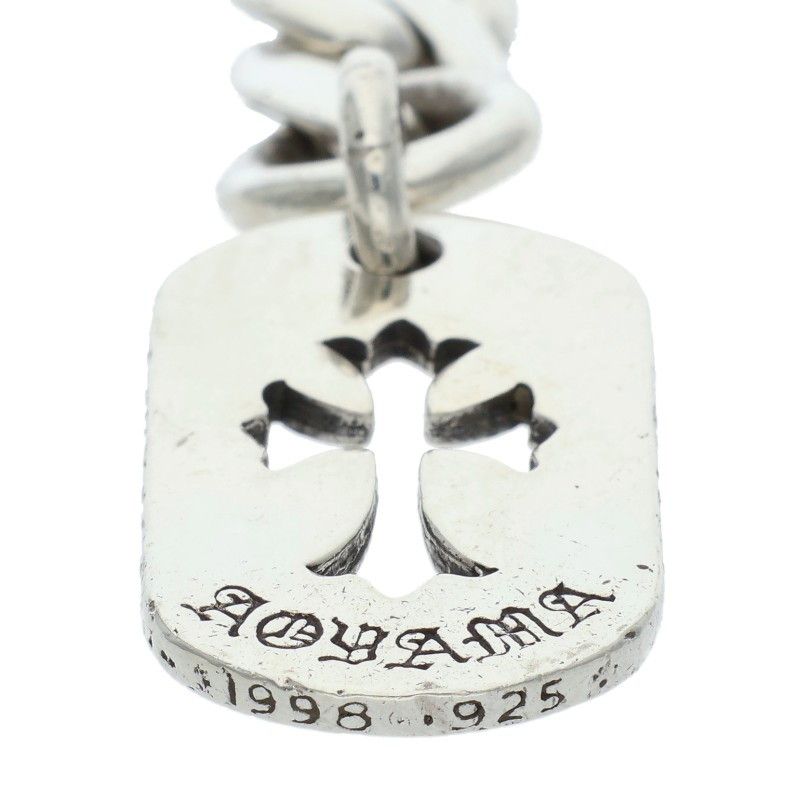  クロムハーツ 青山 スモールドッグ キーリング シルバーウォレットチェーン メンズ ウォレットチェーン 小物