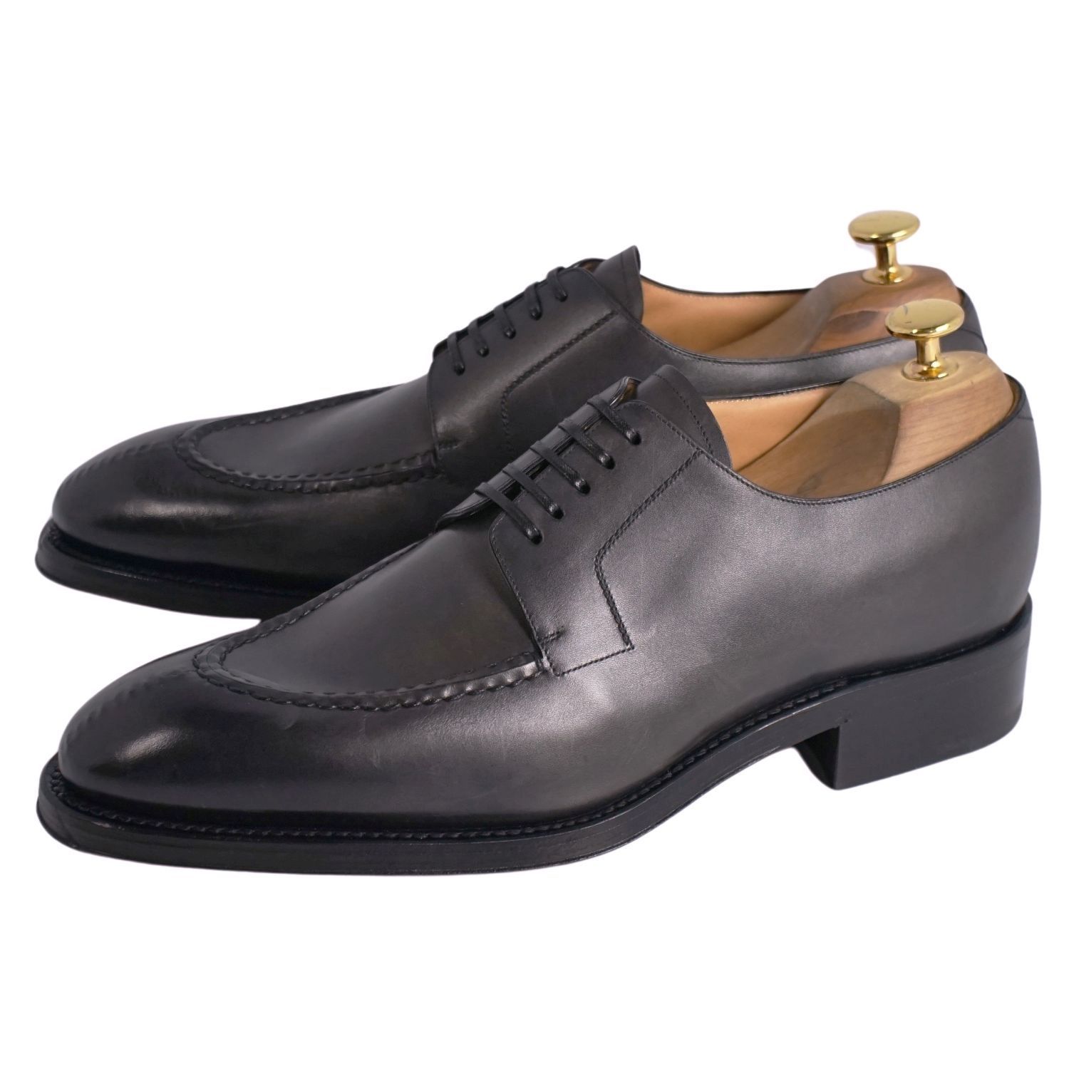 未使用 ルイヴィトン LOUIS VUITTON レザーシューズ ダービー