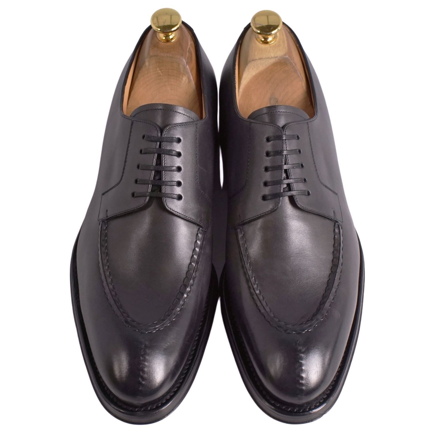 ⭐️新品未使用⭐️　ルイヴィトン　MT0211 ダービー　レザーシューズ　ブラック 未使用 ルイヴィトン LOUIS VUITTON レザーシューズ ダービー