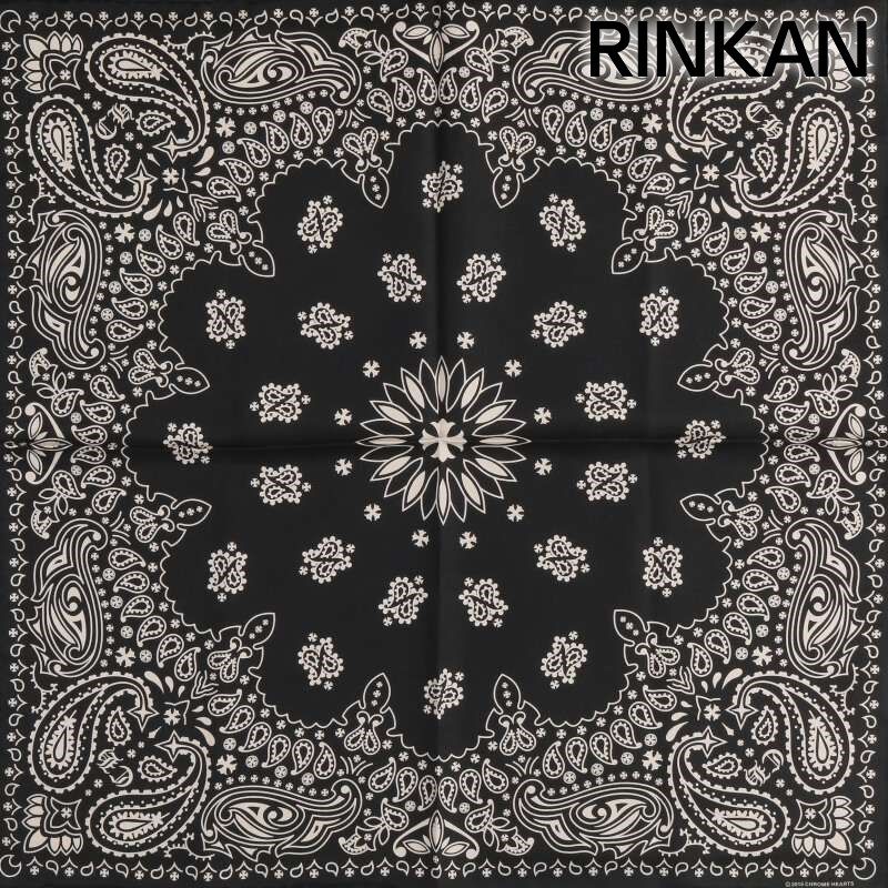 クロムハーツ CH SCARF|スカーフ バンダナプリントシルクスカーフ メンズ