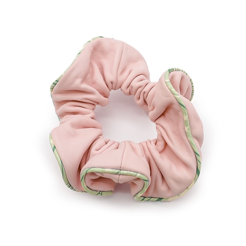 エルメス シュシュ クラウディア 髪留め ヘア アニョー ナパリゼ ラムスキン ローズサクラ