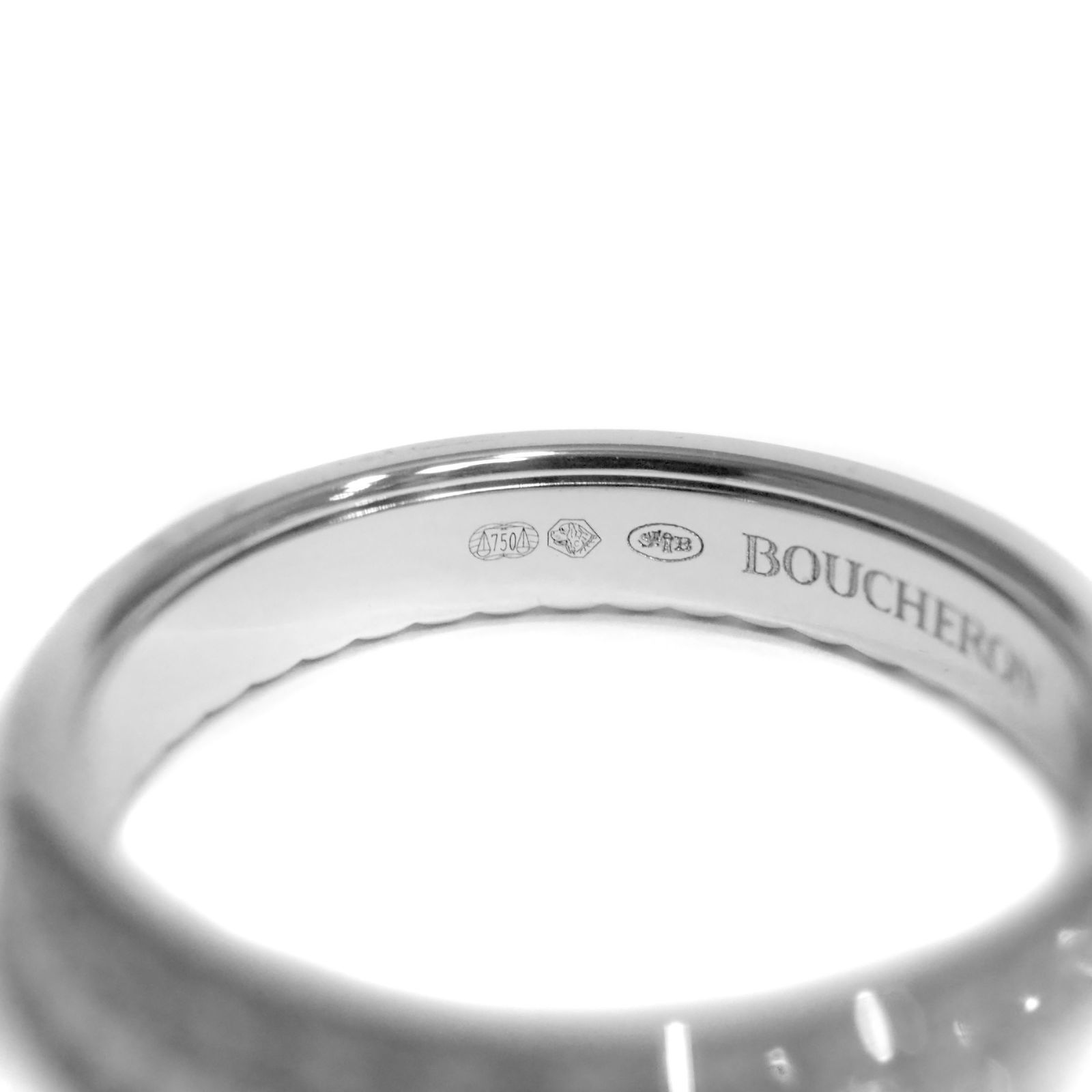 BOUCHERON ブシュロン キャトル ラディアント K18WG ハーフ 