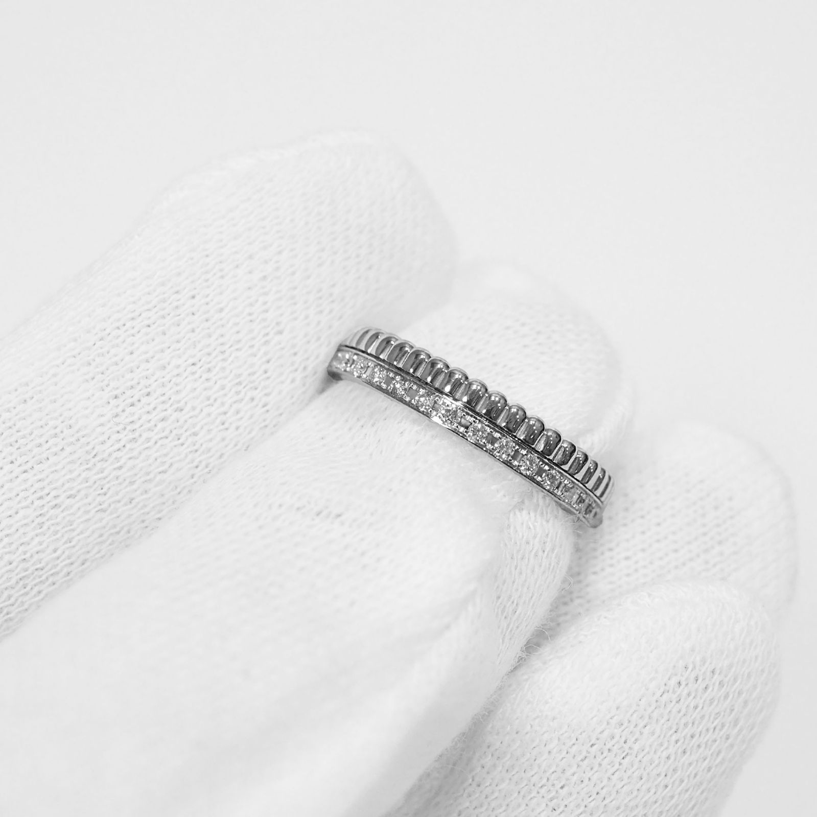 BOUCHERON ブシュロン キャトル ラディアント K18WG ハーフ 