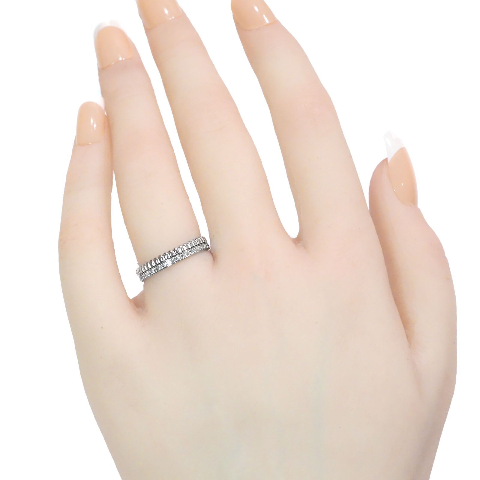BOUCHERON ブシュロン キャトル ラディアント K18WG ハーフ BOUCHERON ブシュロン キャトル ラディアント K18WG ハーフ
