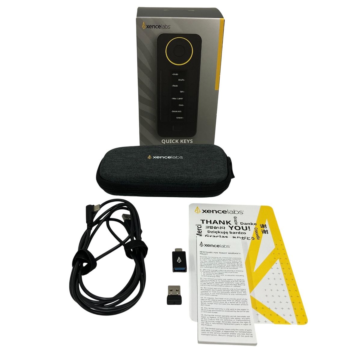 xencelabs Quick Keys ショートカットデバイス ペンタブレット用コントローラー T10538796