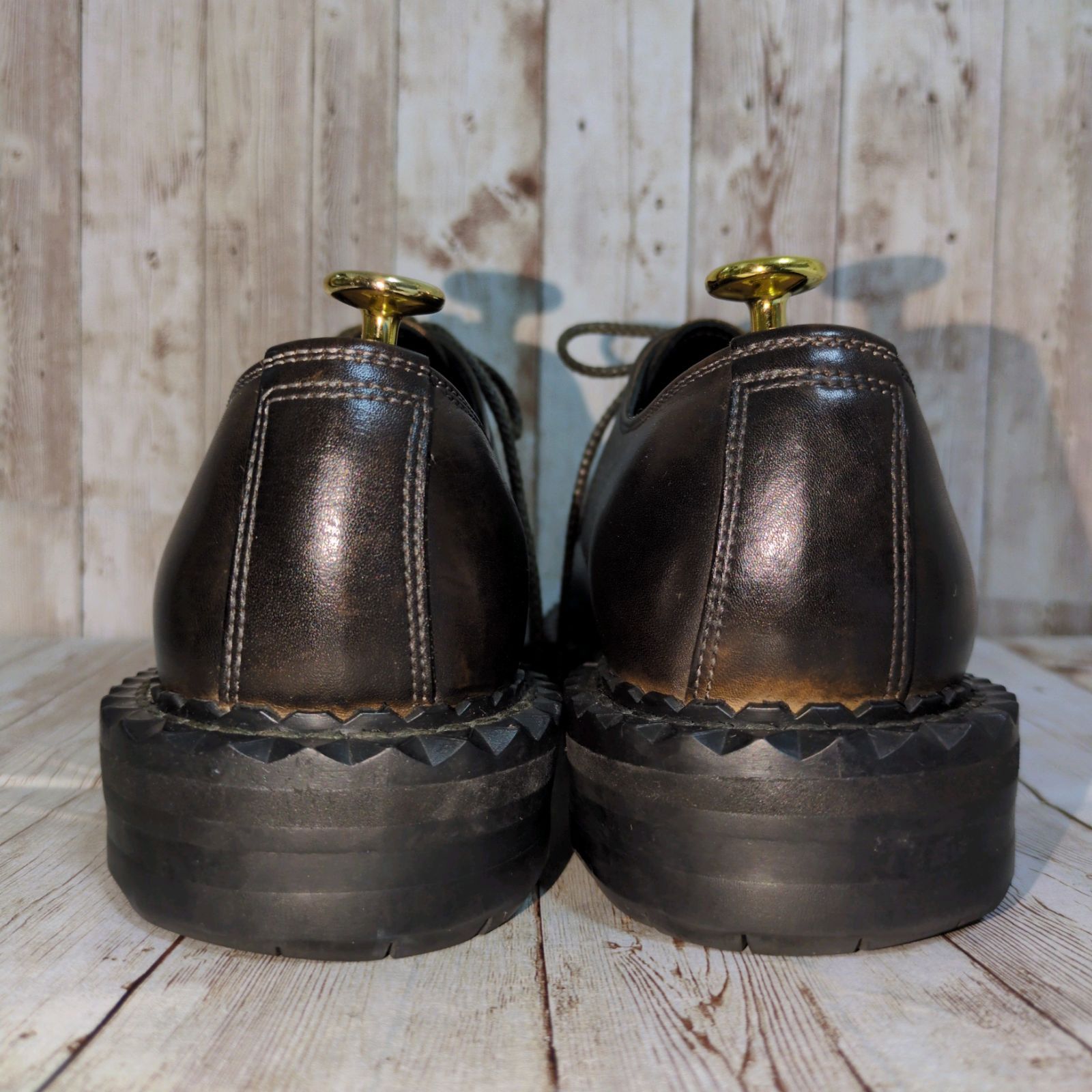 美品✨【MIHARA YASUHIRO】ミハラヤスヒロ☆厚底レザーシューズ  