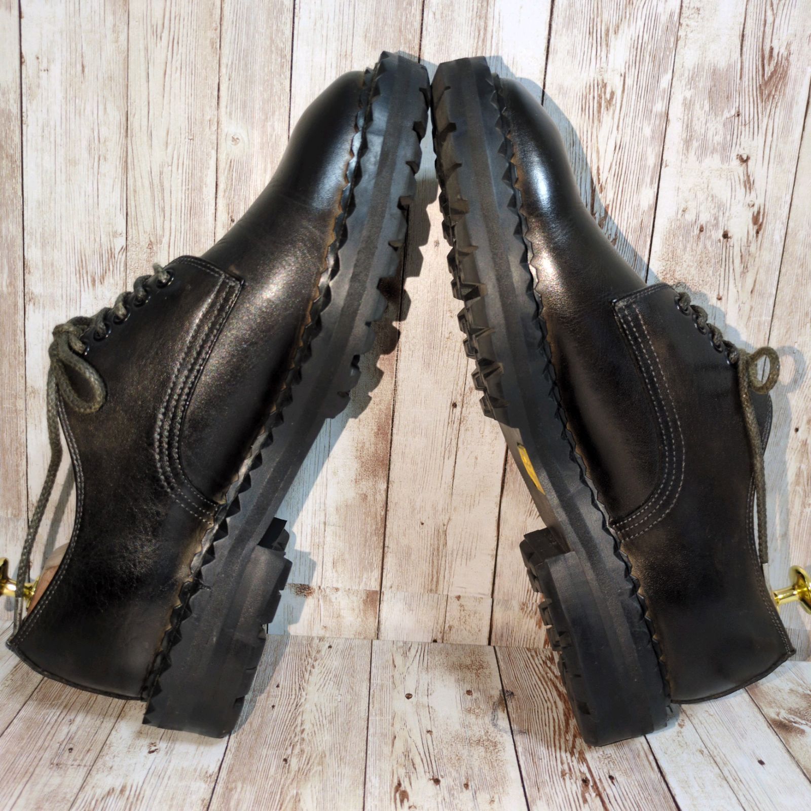 美品✨【MIHARA YASUHIRO】ミハラヤスヒロ☆厚底レザーシューズ  