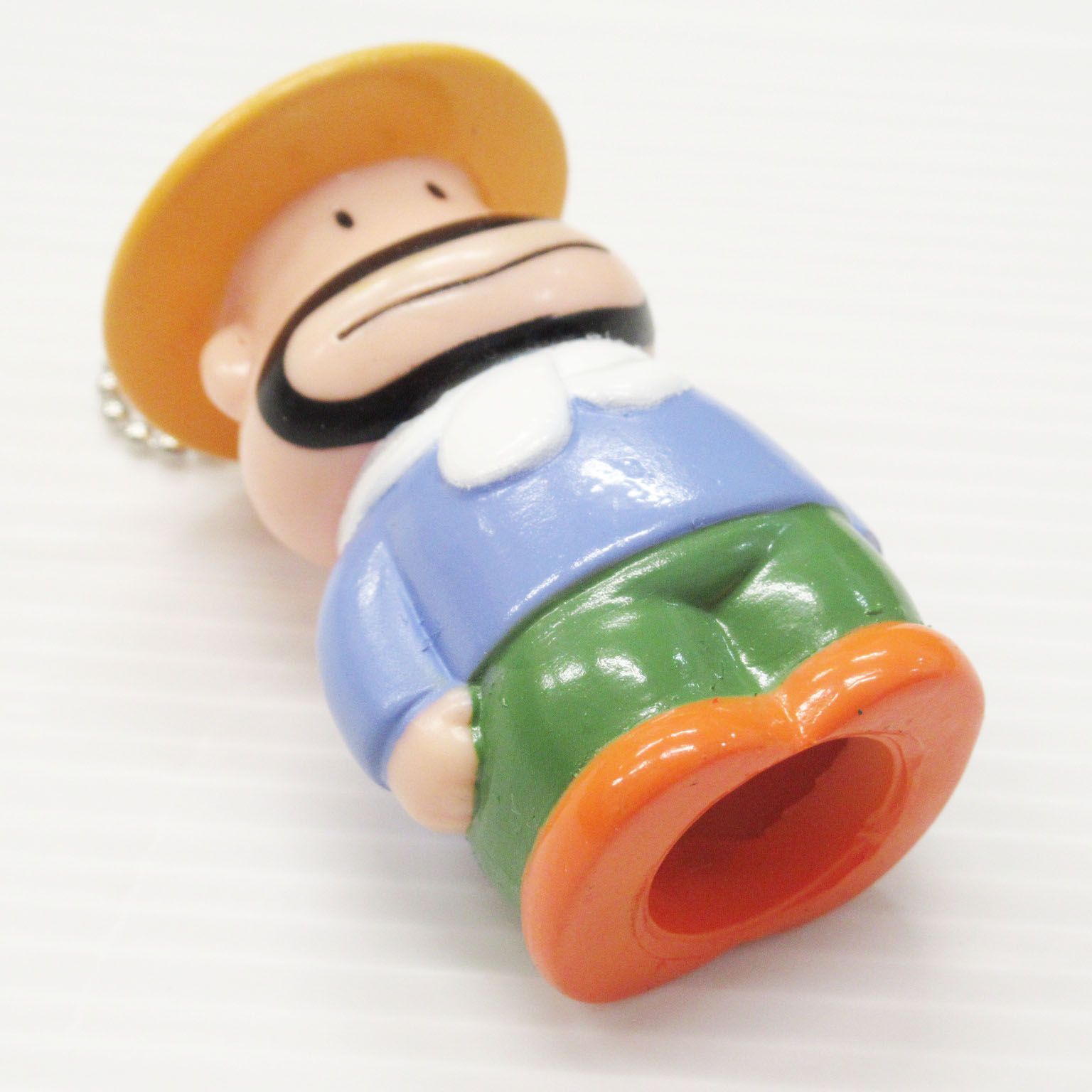 WJ25523 未使用 カールおじさん ゆび人形キーホルダー チャーム