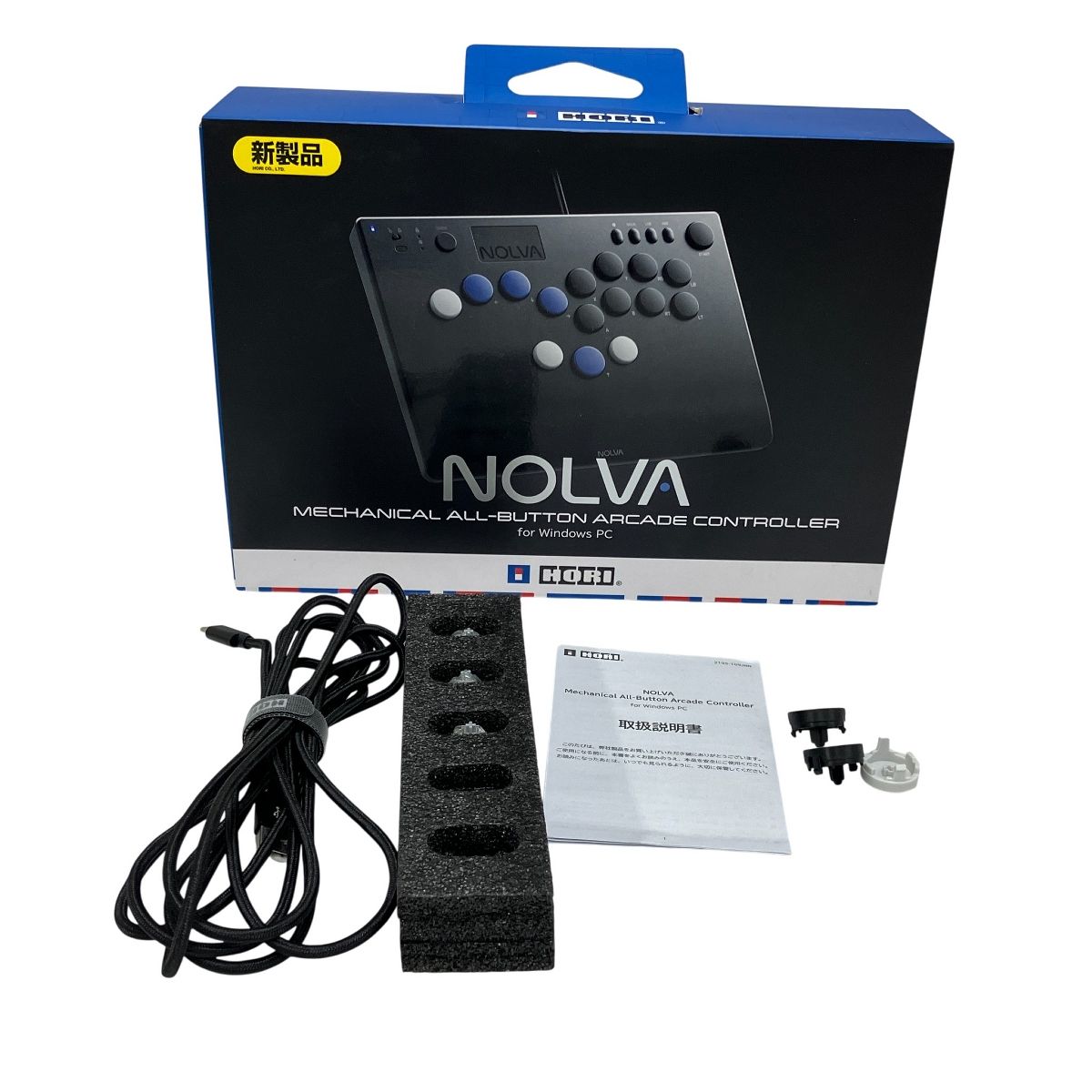 HORI NOLVA HPC-082 メカニカル アーケード コントローラー ジャンク T10491970