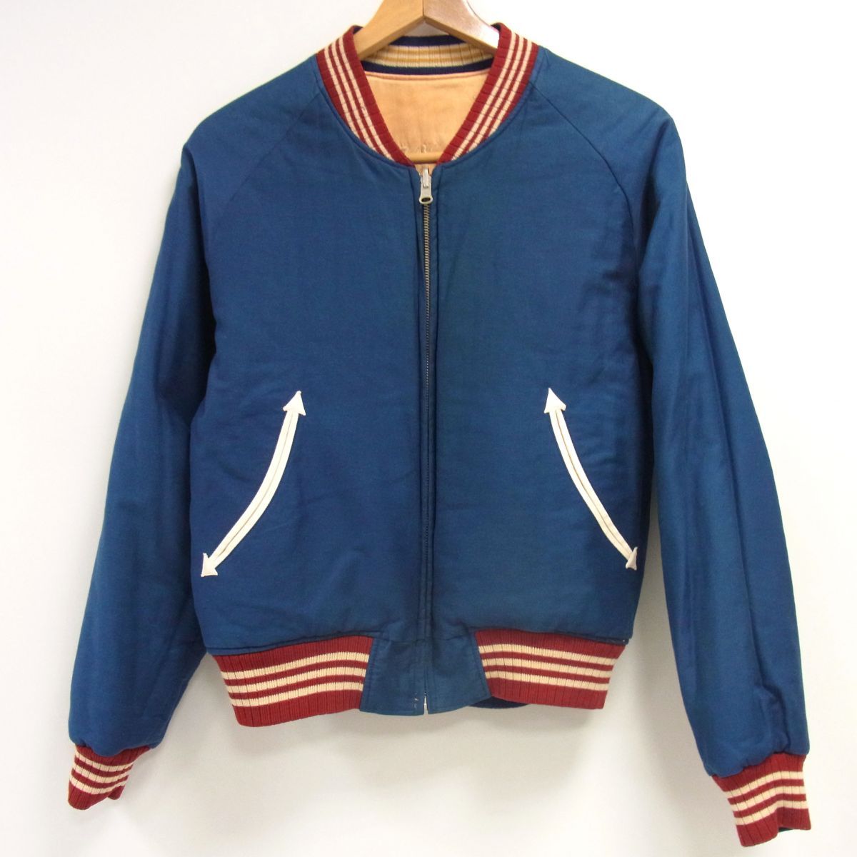 希少 定価4万円☆PHERROW'S フェローズ 匠 リバーシブル サテン