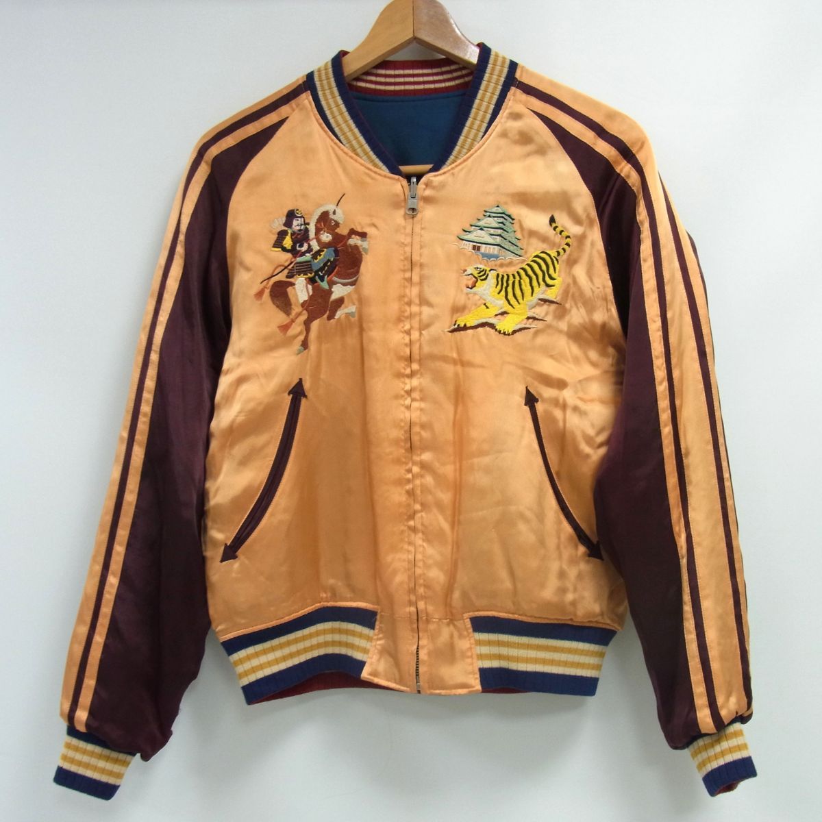 フェローズ　スカジャン　加藤清正 希少 定価4万円☆PHERROW'S フェローズ 匠 リバーシブル サテン