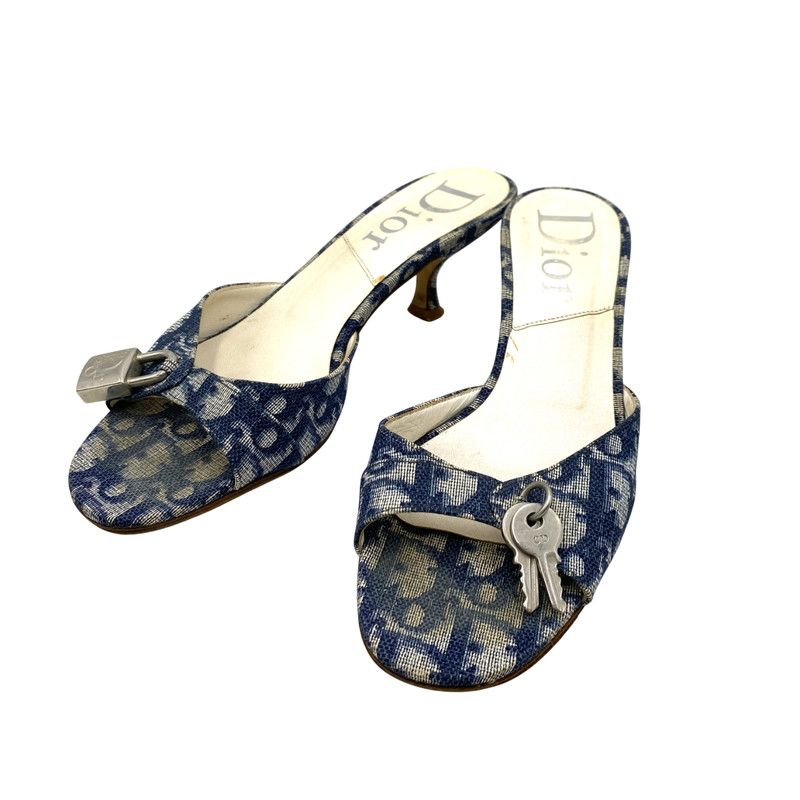 品 Dior ディオール TROTTER MULE SANDAL トロッター ミュール サンダル シューズ 靴 183-251028-as-07-izu