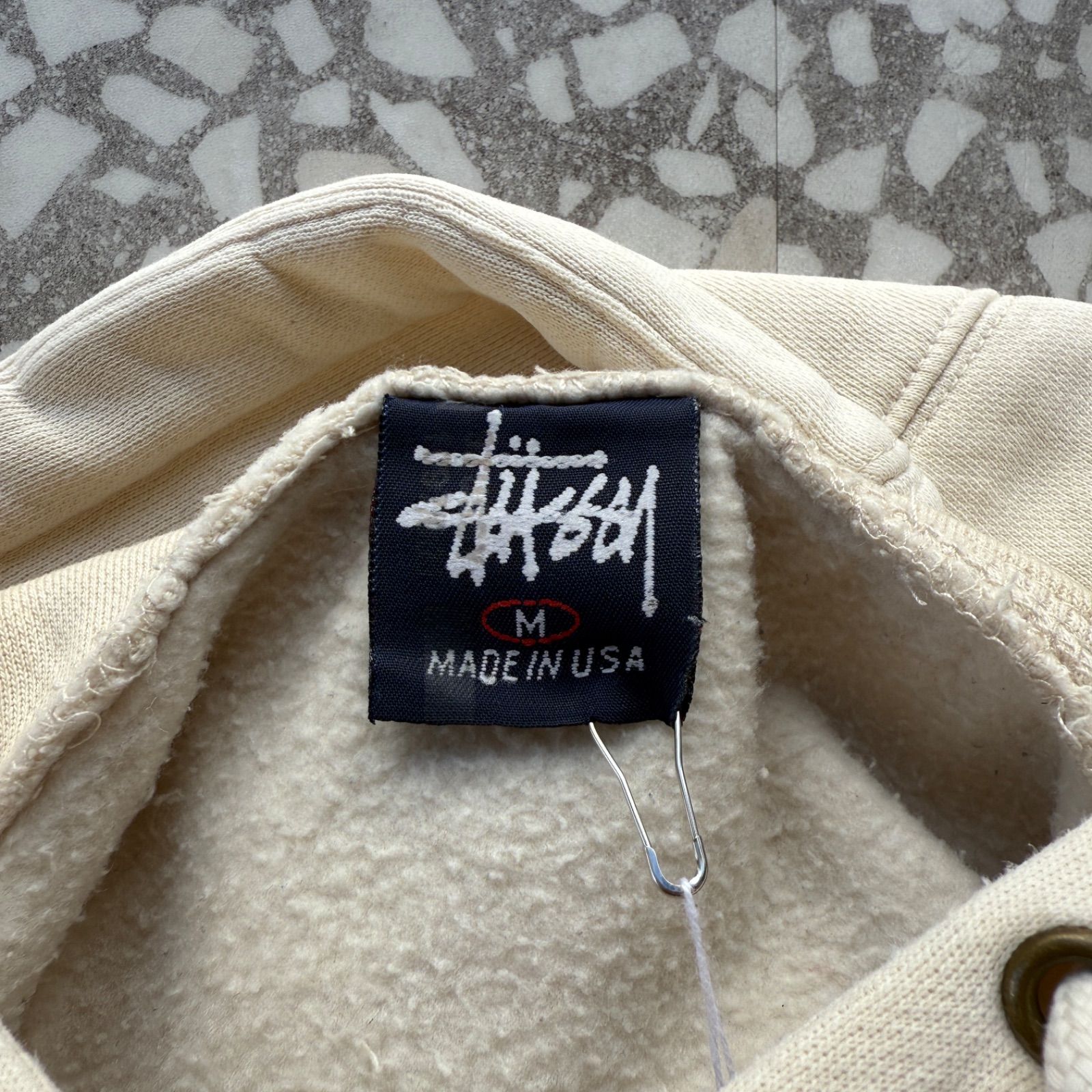 STUSSY 90s usa製 logo hoodie オールドステューシー アメリカ製 
