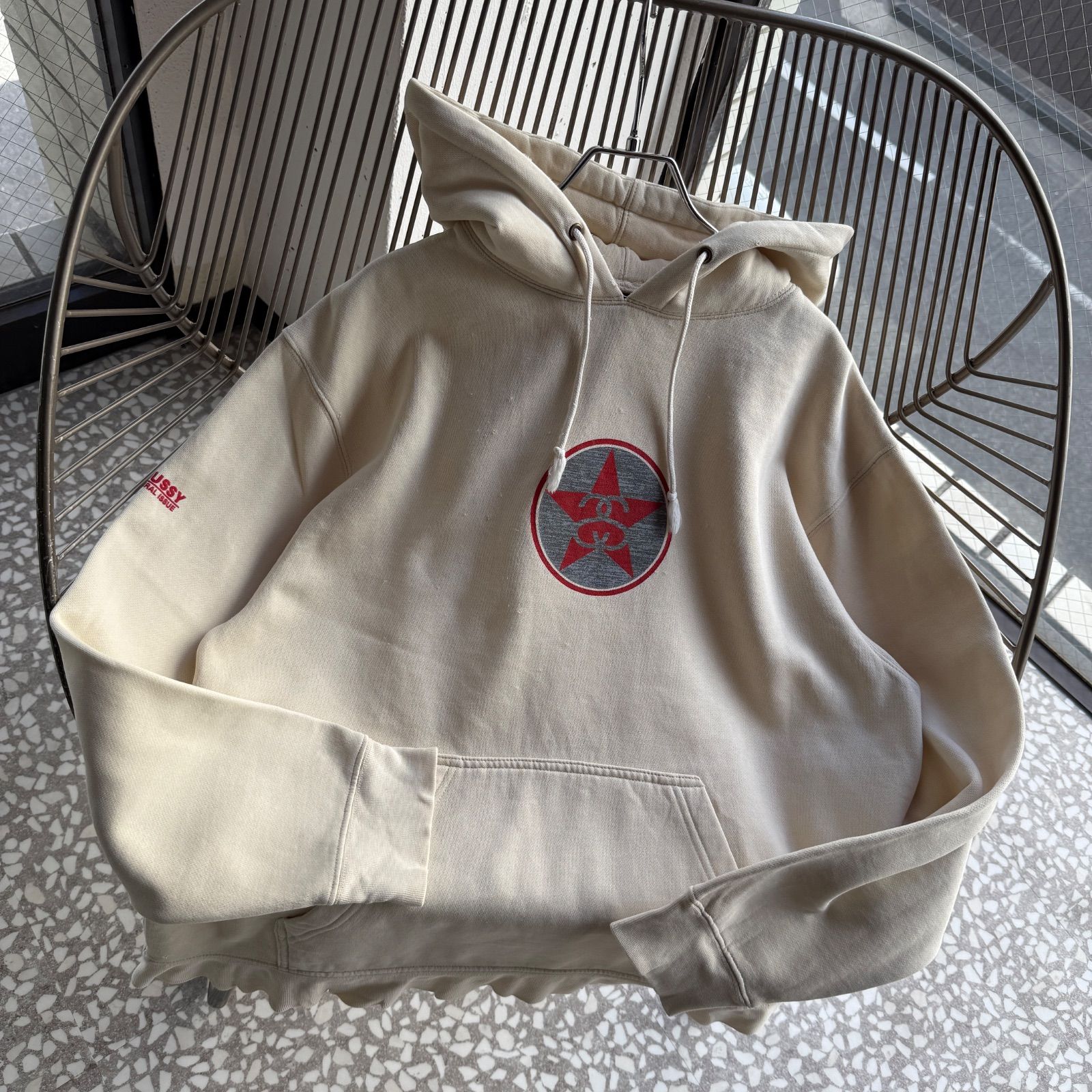 STUSSY 90s usa製 logo hoodie オールドステューシー アメリカ製 