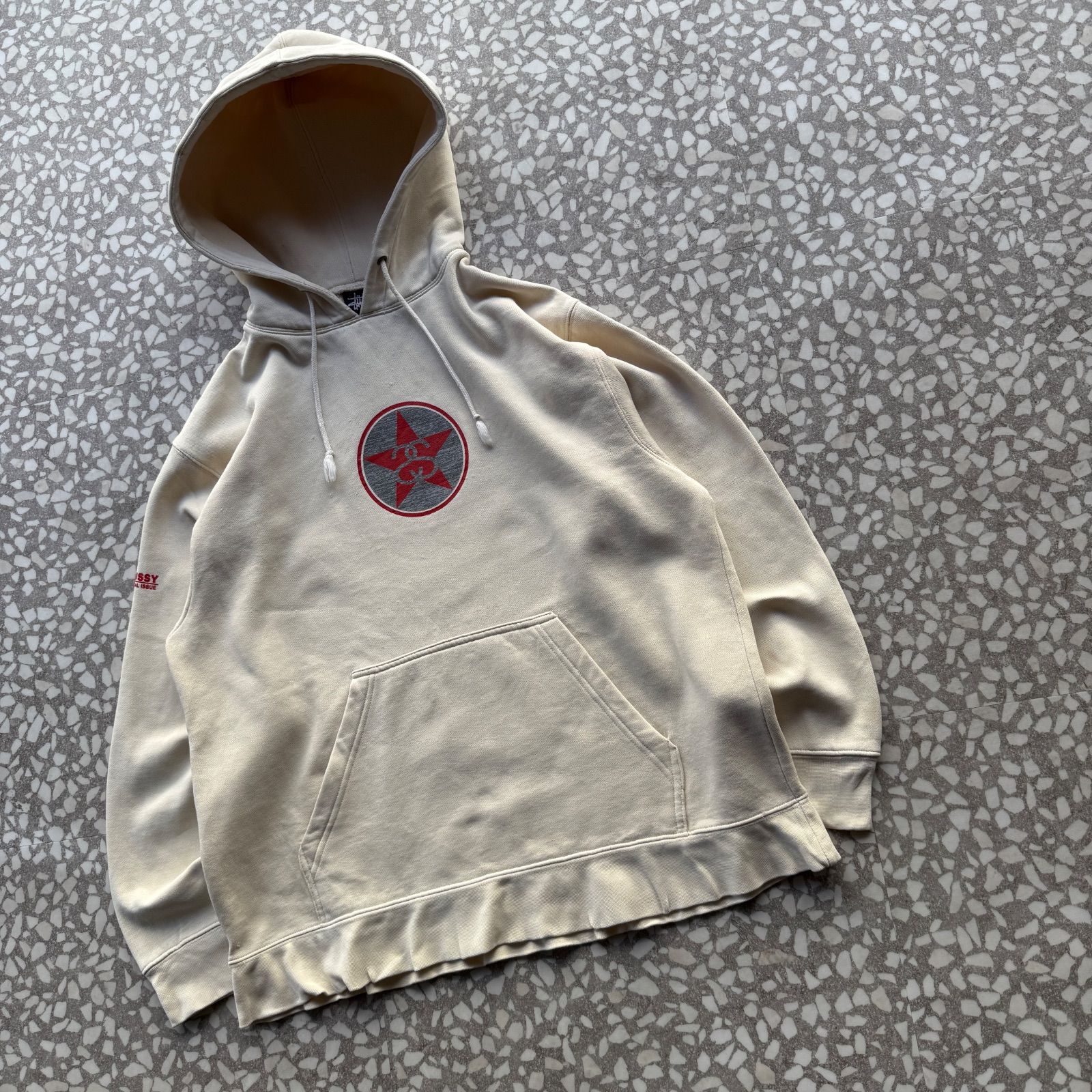 STUSSY 90s usa製 logo hoodie オールドステューシー アメリカ製 