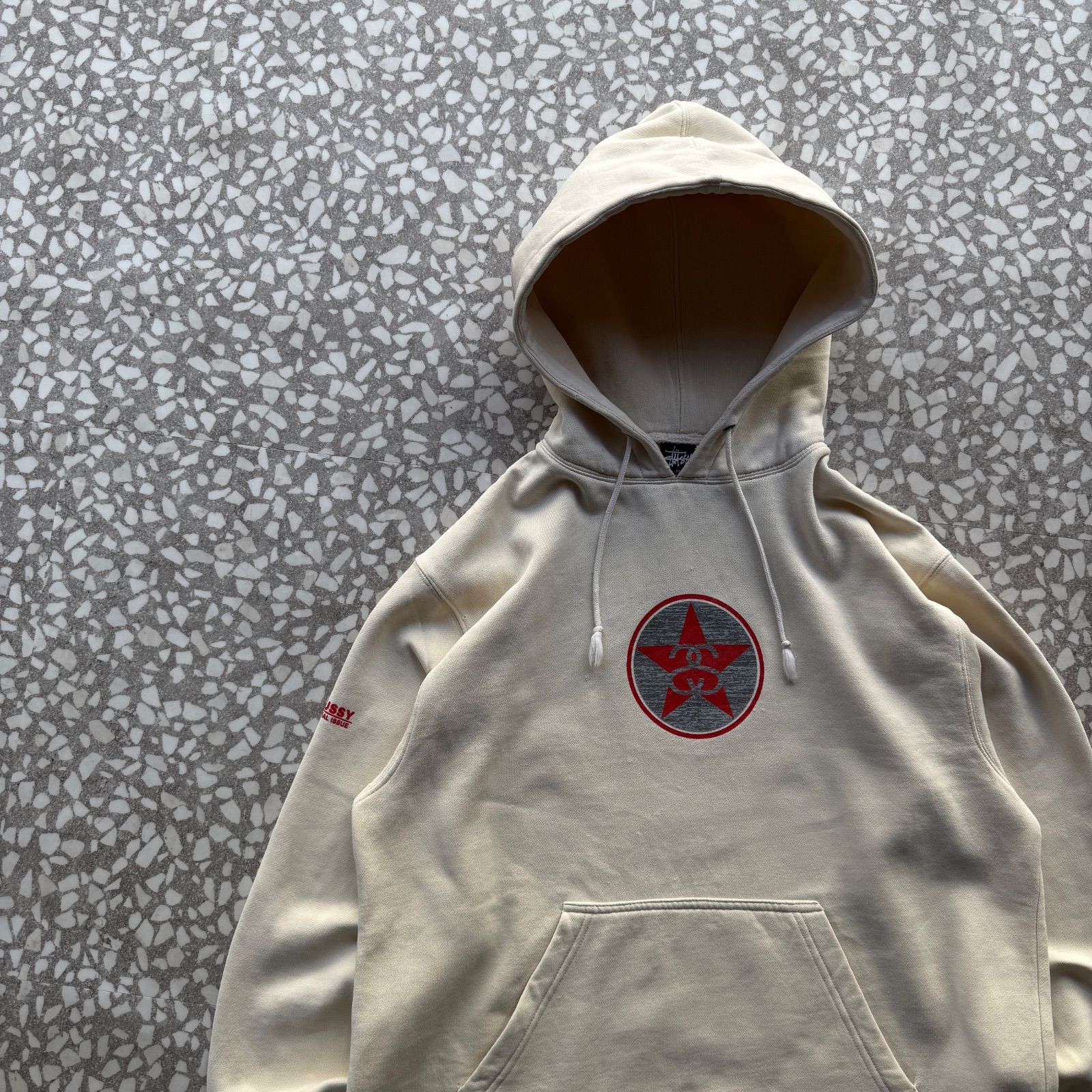 STUSSY 90s usa製 logo hoodie オールドステューシー アメリカ製 