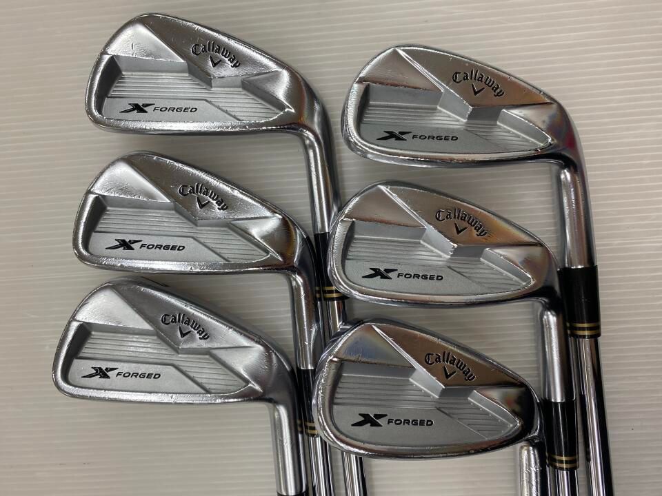 正規品激安大集合！ X FORGED 2018 US 5 PROJECT X アイアンセット キャロウェイ 最短