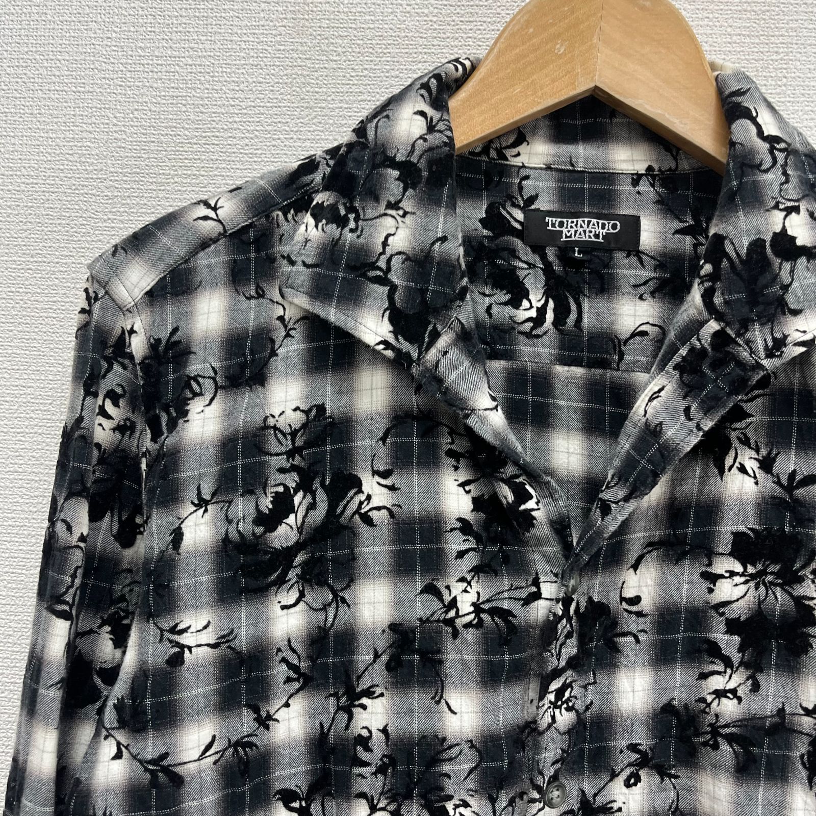 TORNADO MART トルネードマート TSH-9644 長袖シャツ フロッキー加工