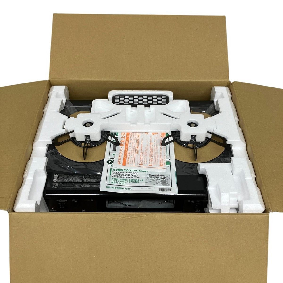 Paloma パロマ ガスコンロ 都市ガス 2口 右強火力 59cm PA-S46B-R S10546135 MARWIL-DEMENAGEMENTS_CH