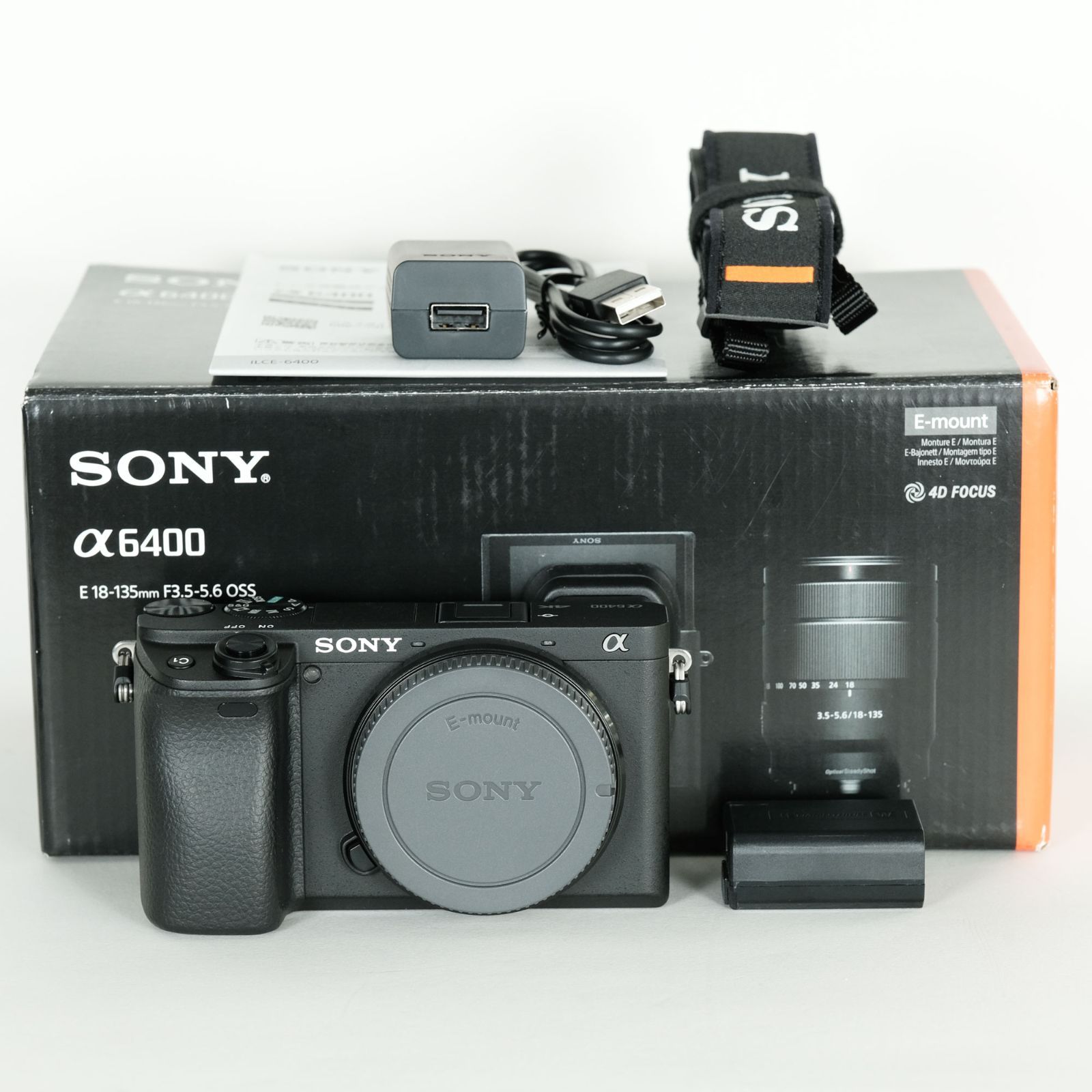 ｜シャッター数2 850回 SONY α6400 ILCE-6400 ボディ ブラック ソニーEマウント