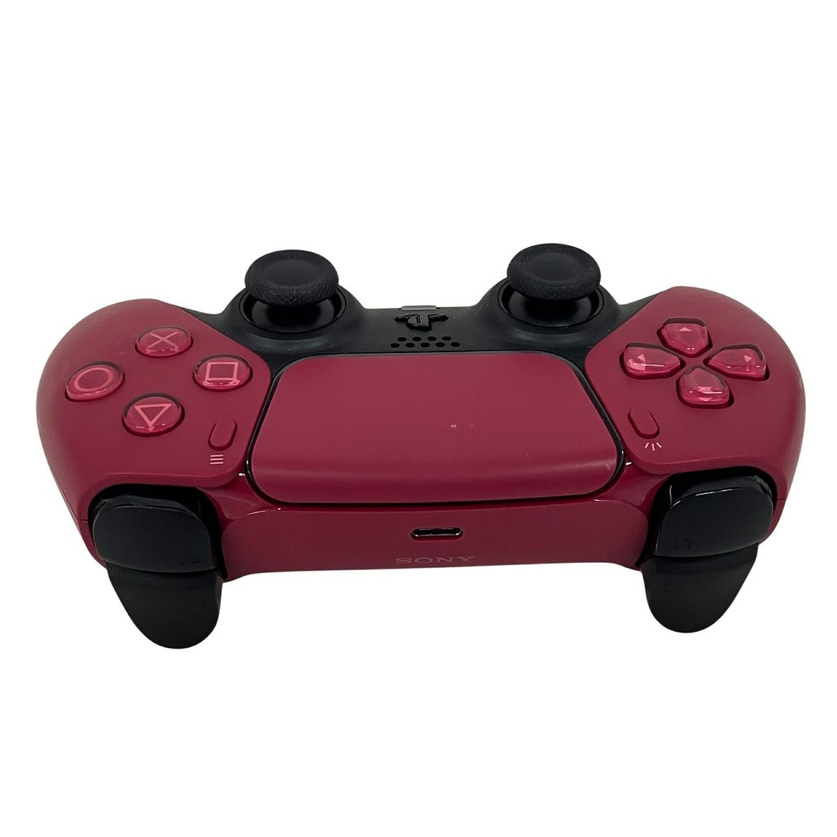 SONY CFI-ZCT1J PS5 PlayStation5 ワイヤレスコントローラー デュアルセンス カスタム レッド系 T10519947