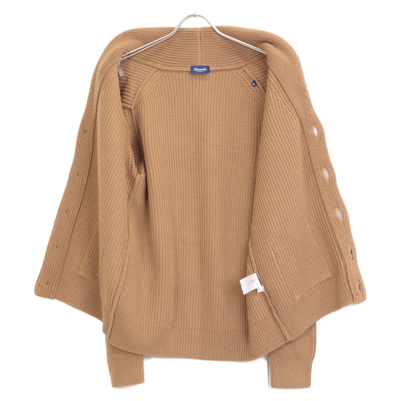 ドルモア ショールカラー カーディガン イタリア製48 Drumohr