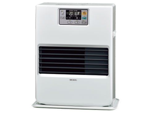 CORONA コロナ FF-VG42SH FF温風タイプ FF式石油ストーブ ナチュラルホワイト 木造11畳|コンクリート18畳 別置タンク式